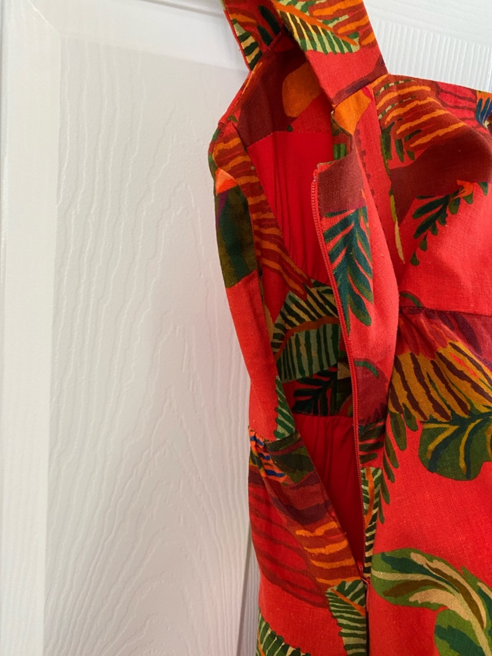 FARM Rio Red Forest Birds Dress - Picture 6 of 12
